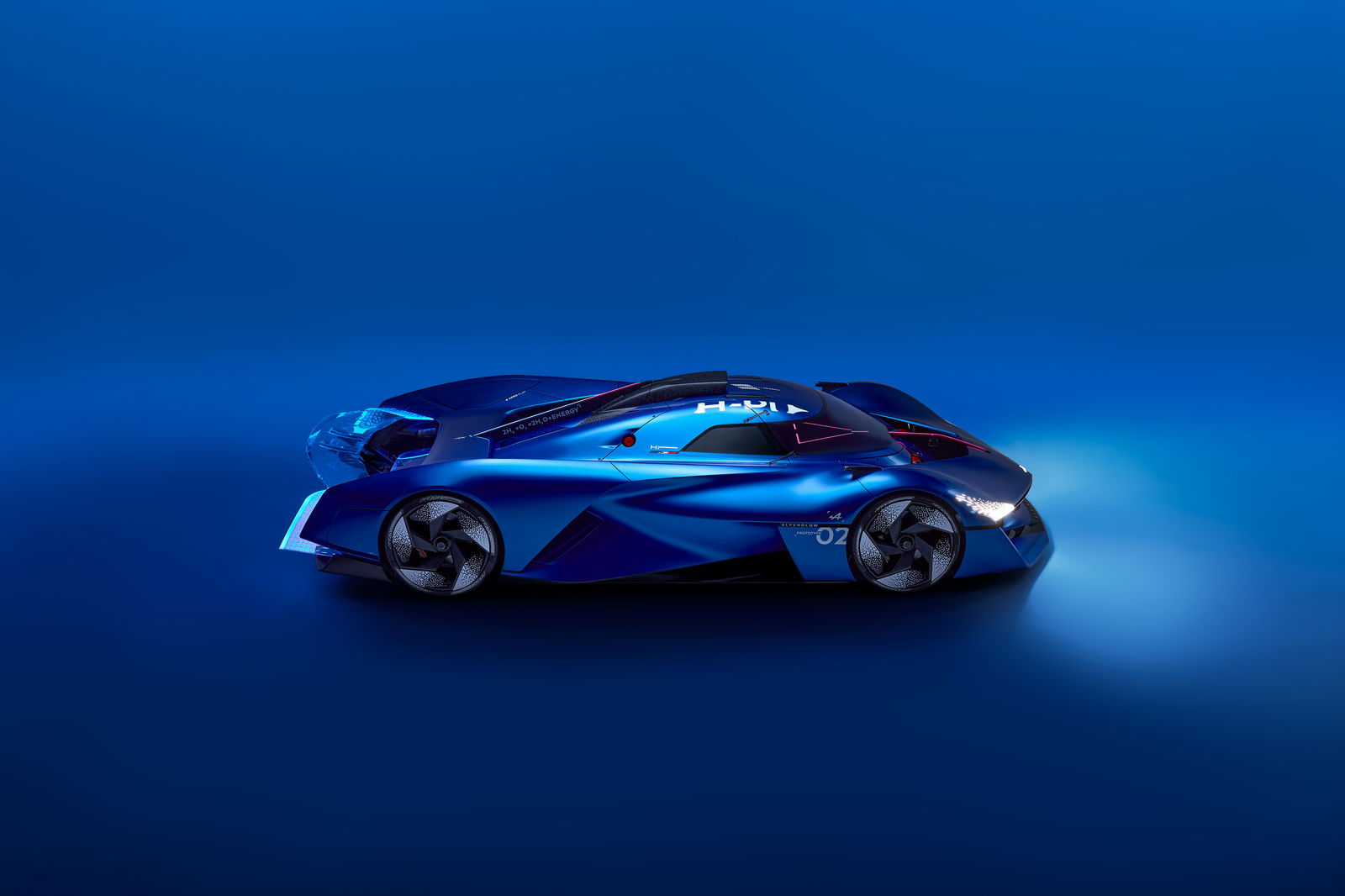 Alpine Alpenglow concept - side